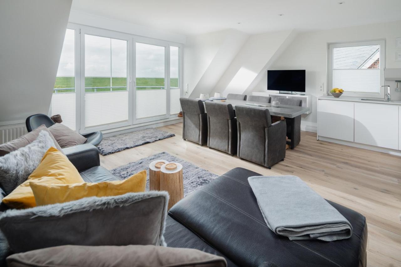 Haus Ebbe & Flut - Mit Blick Auf Das Wattenmeer Juist Exterior photo